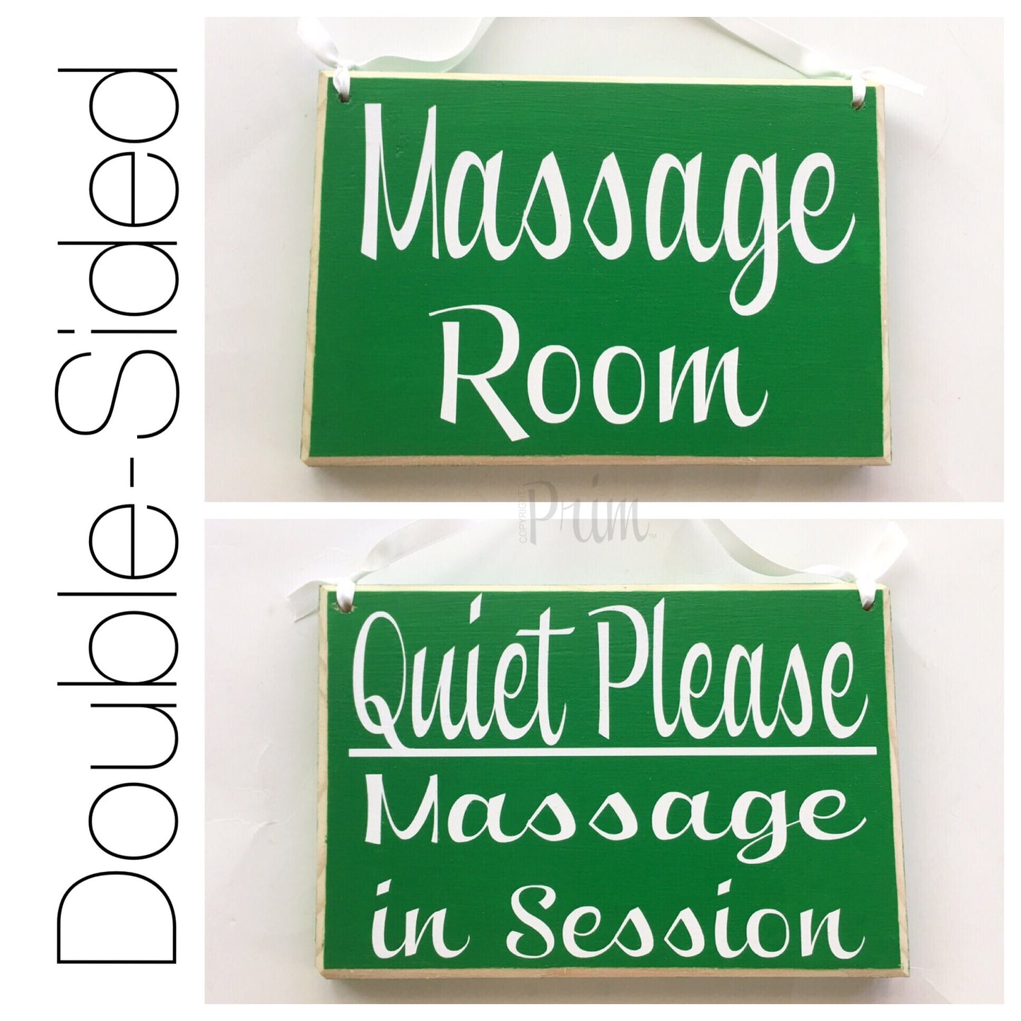 8x6 Massage Room Quiet Please In Session Progress Please Do Not Disturb Wood Sign