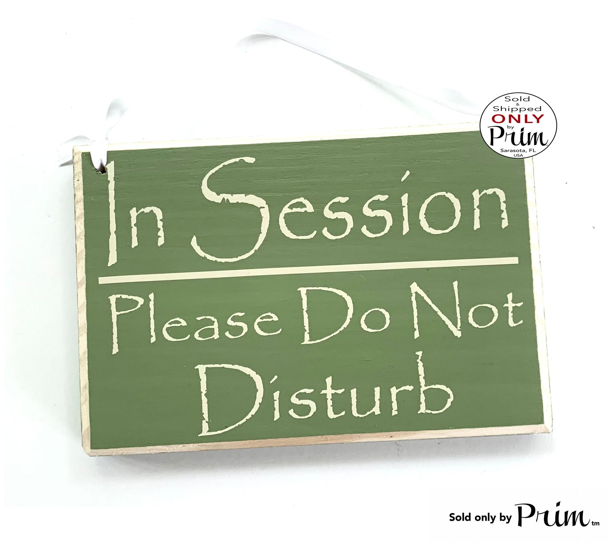 8x6 In Session Please Do Not Disturb Custom Wood Sign Unavailable In a Meeting Busy Office Treatment Working Progress Wall Door Plaque Designs by Prim