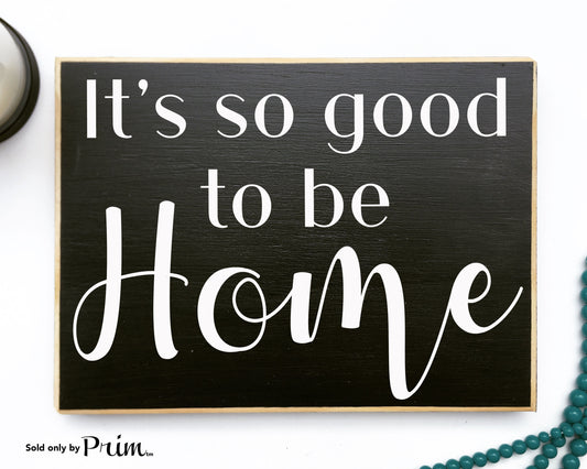 It's So Good To Be Home Custom Wood Sign Welcome to Family Nut House Home Sweet Home Love Children Happiness We Live Here Plaque