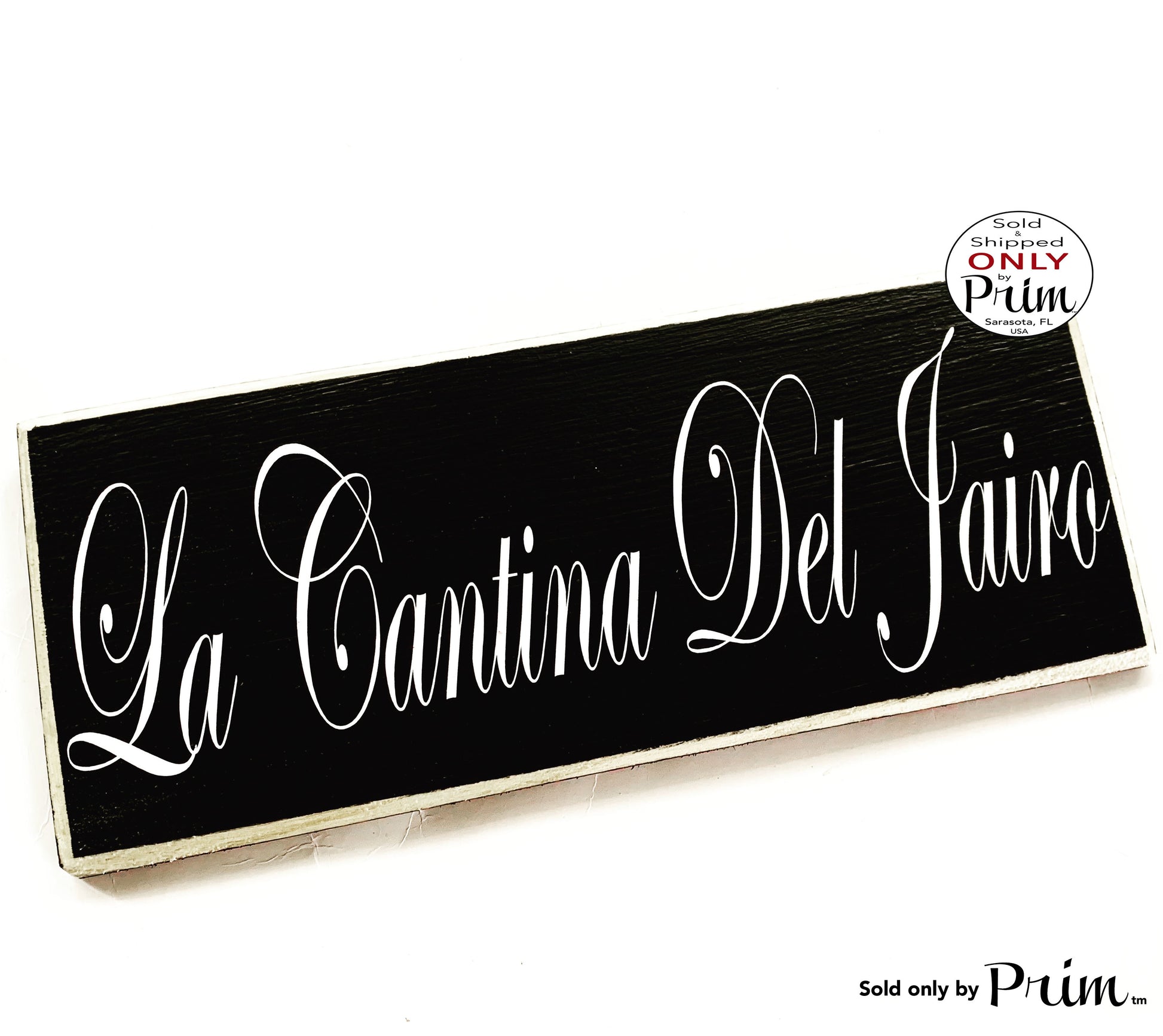 14x6 LA CANTINA Custom Name Personalized Wood Sign Spanish Bar Cellar Bar Pub Restaurant Kitchen Spain Cocina Door Wall Plaque