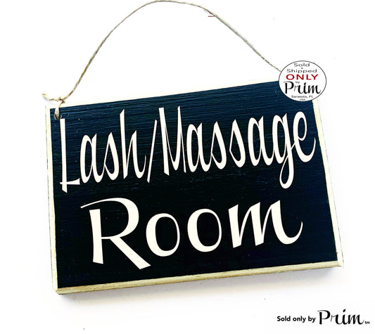 8x6 Lash Massage Room Custom Wood Sign Extensions Welcome Office Spa Eyelash Eyebrow Relaxation Meditation Brow Waiting Room Door Plaque Designs by Prim