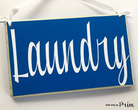 8x6 Laundry Wood Sign Wash and Dry