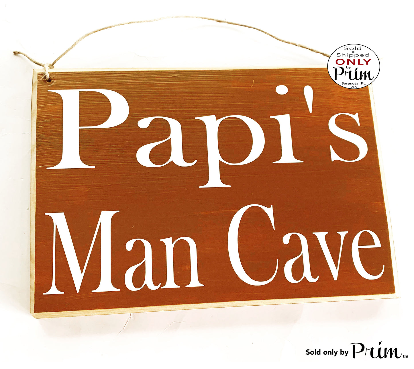 Personalized Man Cave Custom Wood Name Sign