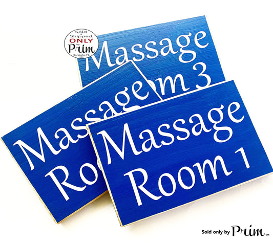 8x6 Massage Room Number Custom Wood Sign Welcome Office Treatment Waxing Spa Eyelash Eyebrow Extension Relaxation Meditation Waiting Room