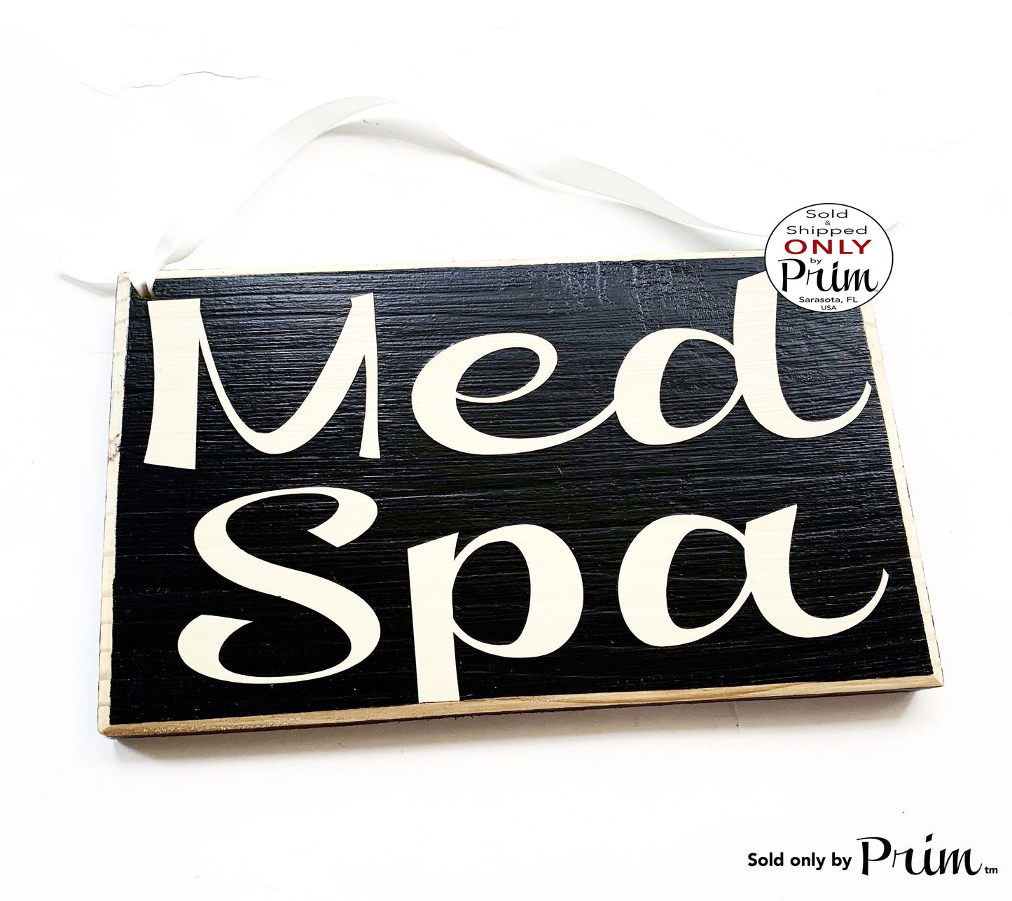 8x6 Med Spa Custom Wood Sign Medical Service Relaxation Room Salon Massage Facial Business In Session Progress Please Do Not Disturb Plaque 