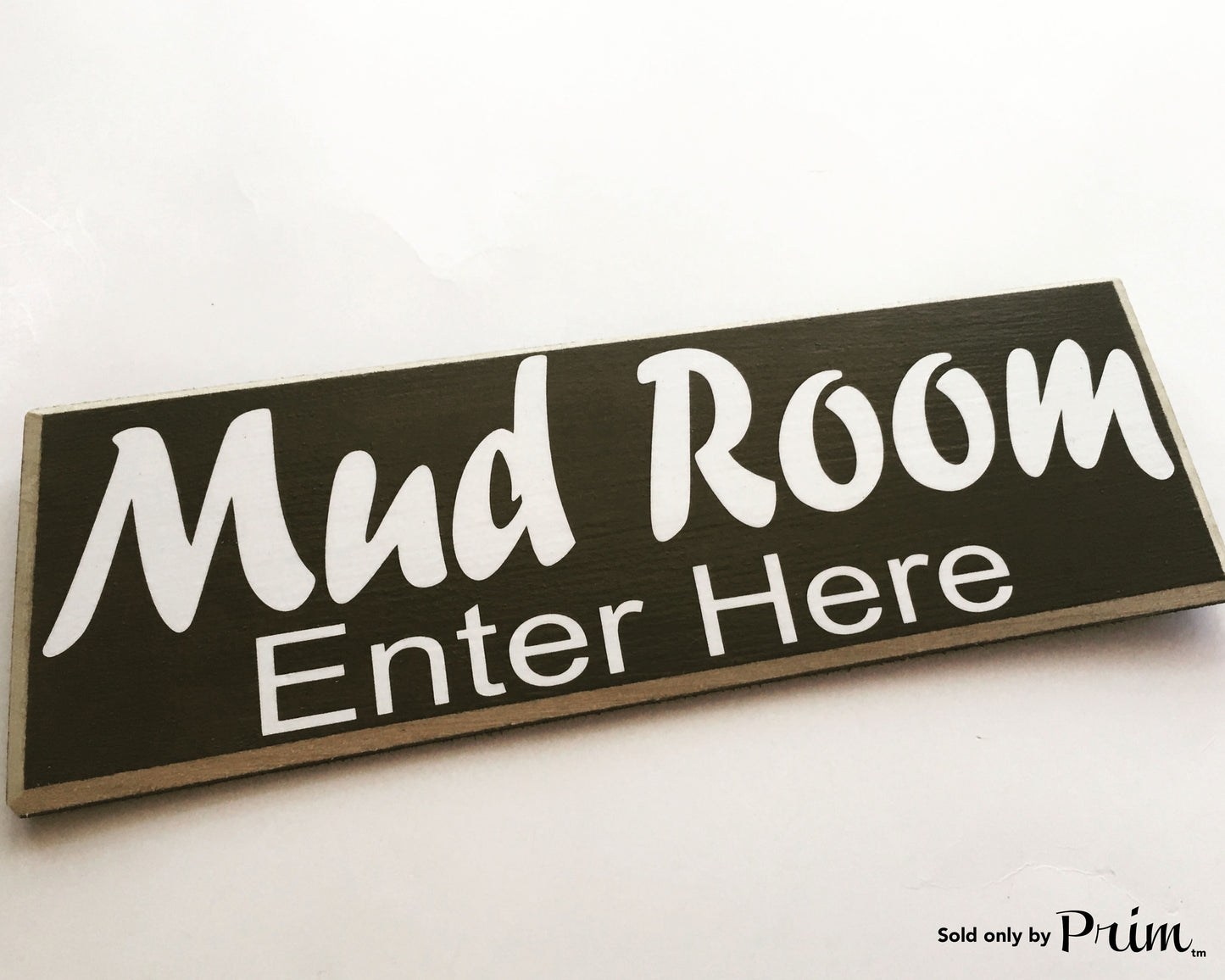 Mud Room Enter Here Custom Wood Sign 12x4 Den Please Remove Your Shoes Boots Flip flops Laundry Welcome Door Plaque