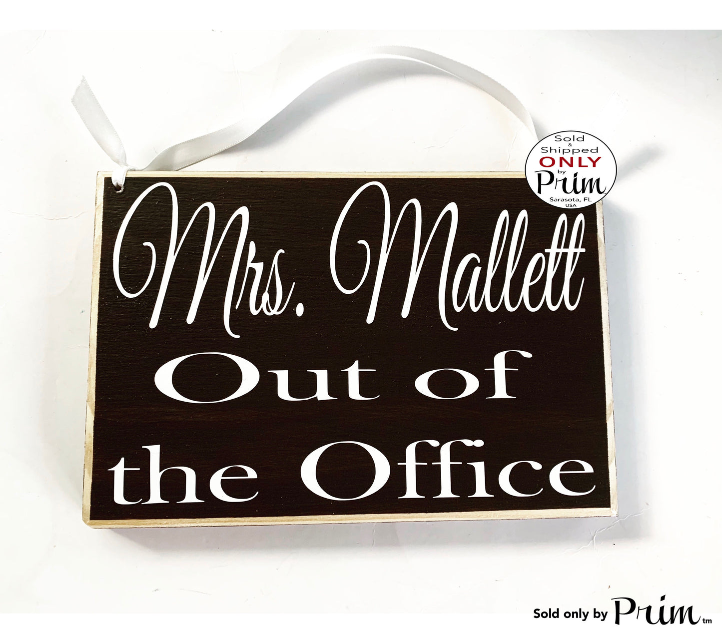 8x6 Custom Name ADD NAME Please Do Not Disturb Welcome Two Sided Custom Wood Sign Teacher Counselor School In The Office Out Open Closed 