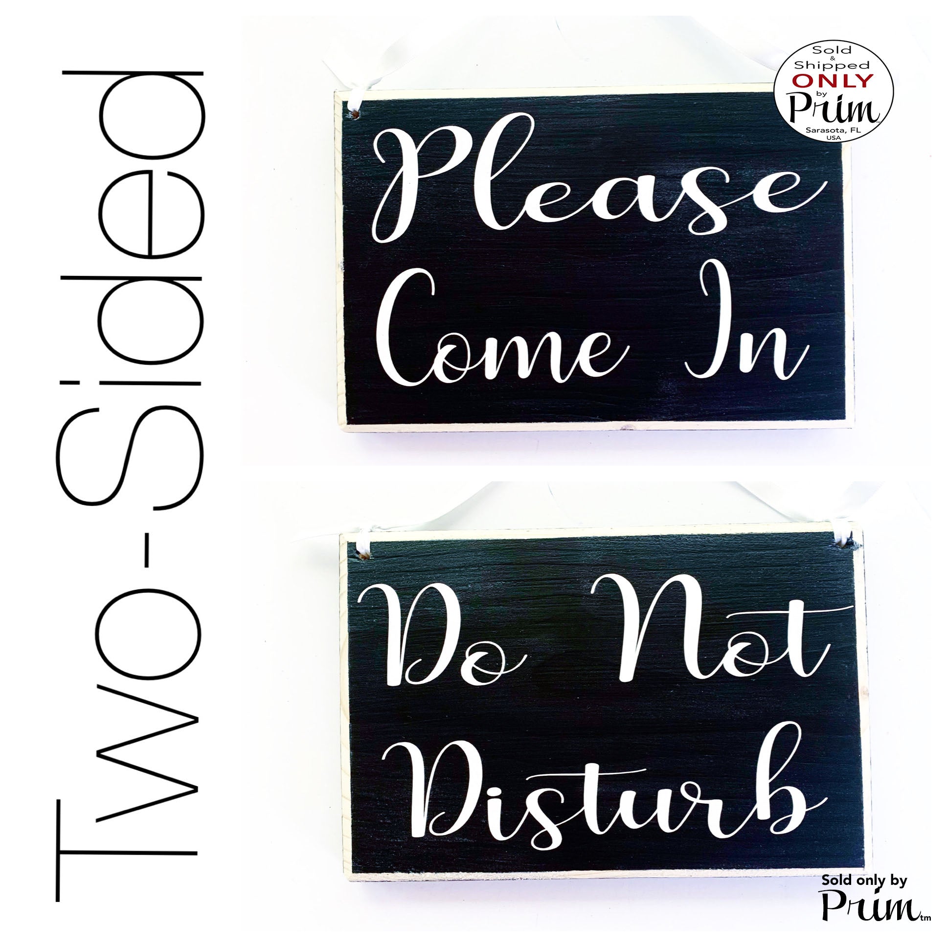 Two Sided 8x6 Please Come In Do Not Disturb Custom Wood Sign No Need To Knock Meeting In Progress Welcome Therapy Conference Door Hanger Designs by Prim