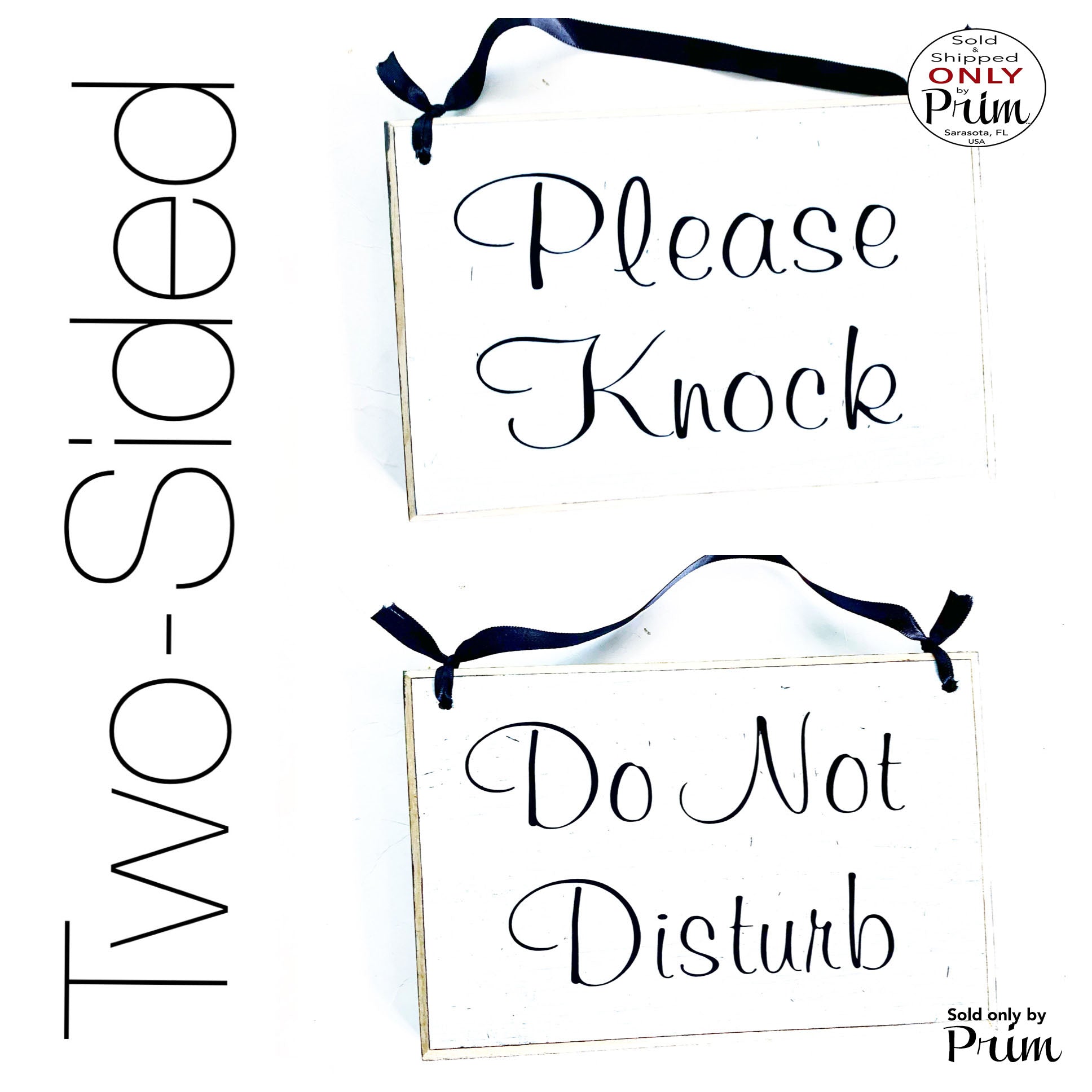Two Sided 8x6 Do Not Disturb Please Knock Custom Wood Sign In Session Progress Welcome Busy Meeting Spa Salon Office Door Hanger Plaque