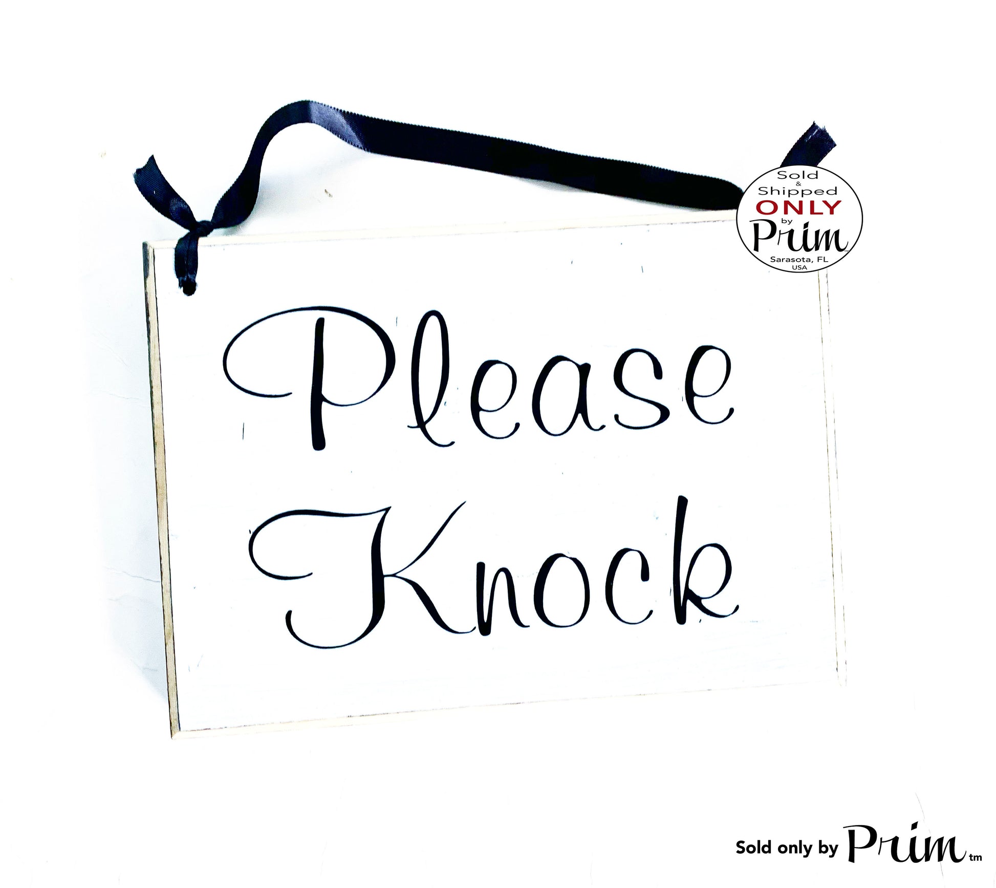 8x6 Please Knock Custom Wood Sign Please Do Not Disturb Office Salon Spa Meeting Phone Call Welcome Wall Decor Hanger Door Plaque Designs by Prim