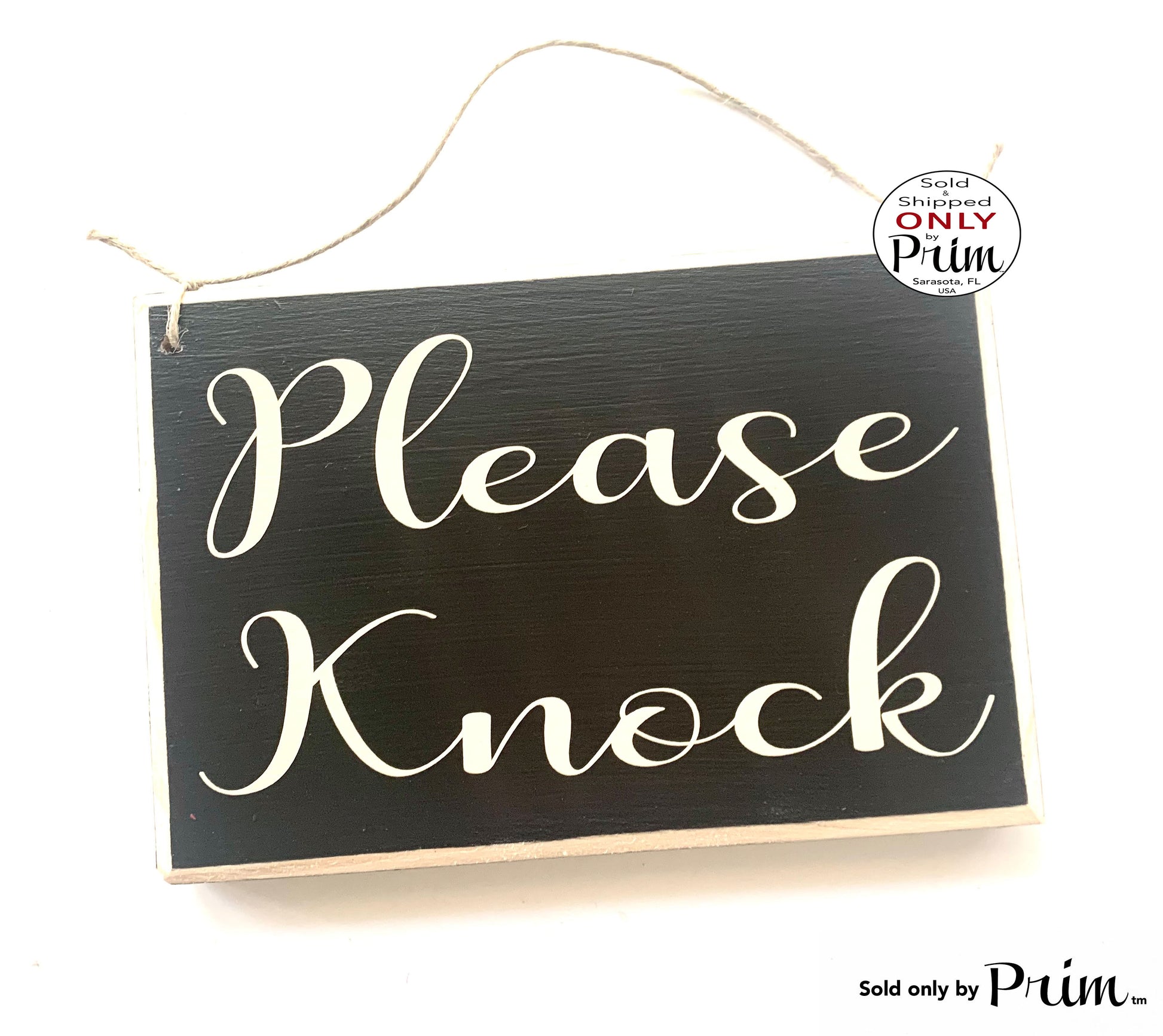 8x6 Please Knock Custom Wood Sign Soft Voices In Session In Progress Shhh Baby Sleeping Do Not Disturb Private Welcome Wall Door Plaque