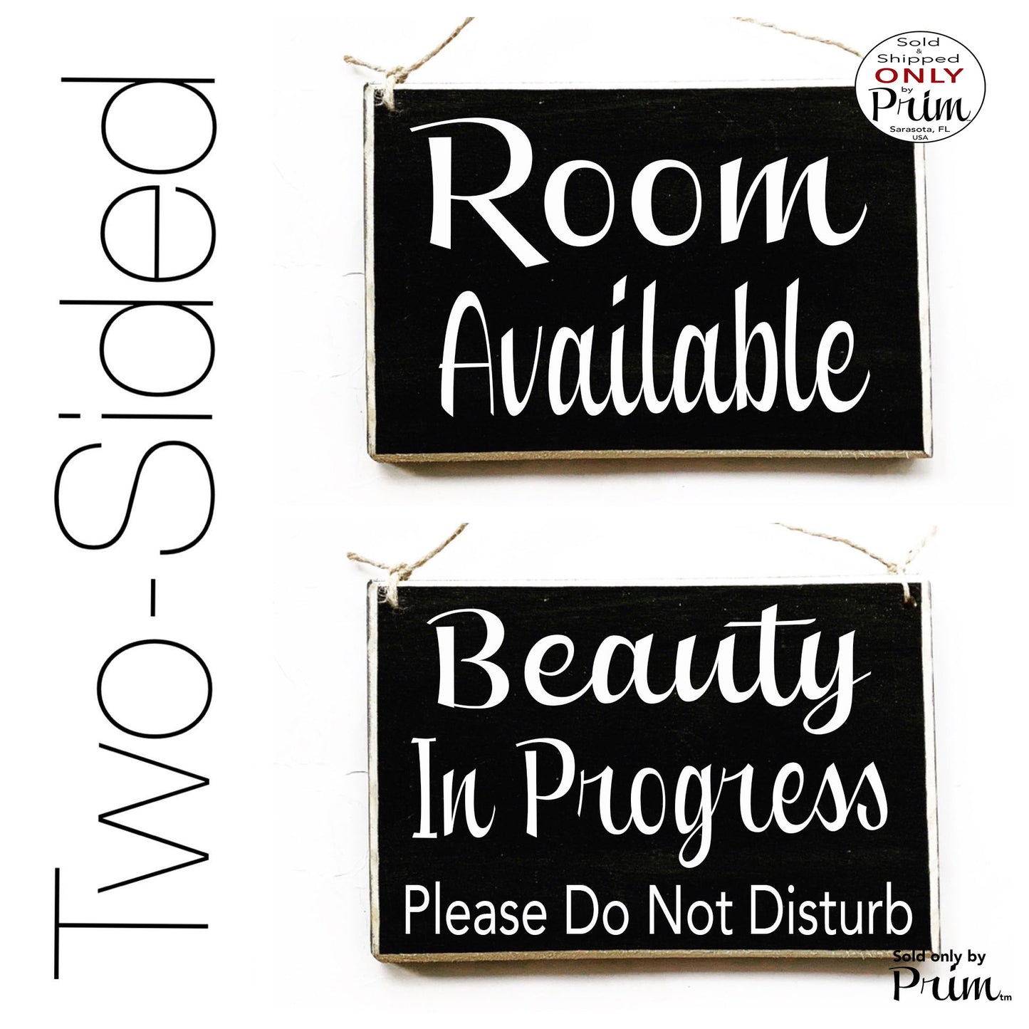 8x6 Room Available Beauty In Progress Please Do Not Disturb Custom Wood Sign Spa Salon Office Business No Entry Privacy Session Door Plaque Designs by Prim