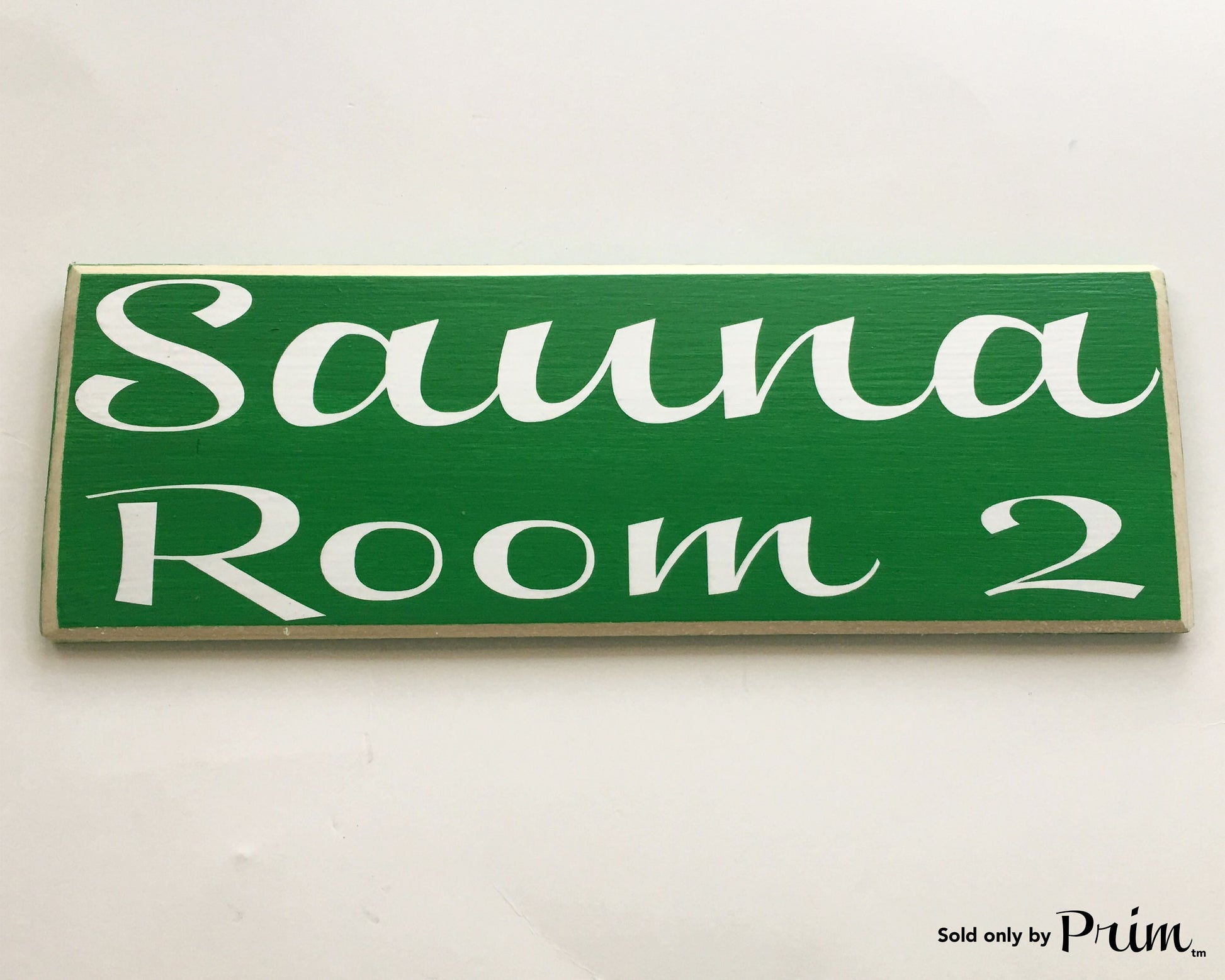 10x4 Sauna Room Number (Choose Color) Custom Wood Sign Welcome Home Office Spa Reflexology Massage Meditation Relaxation Waiting Service