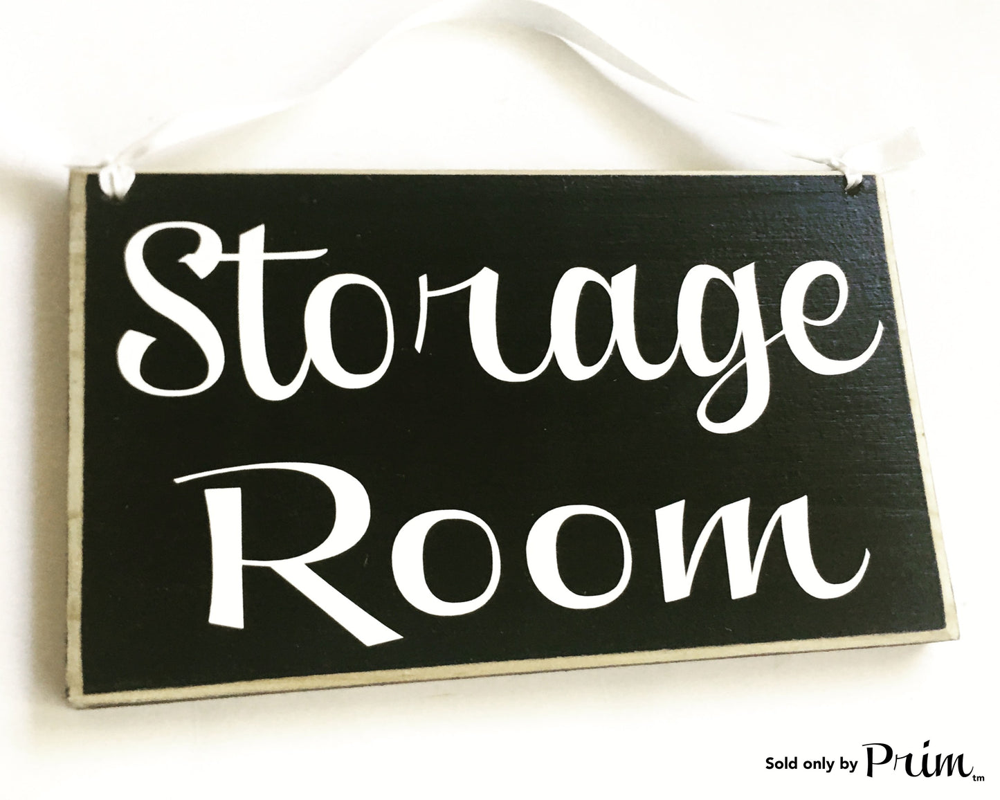 Storage Room Custom Wood Sign 8x6 Spa Office Private Staff Only Closet Utilities Janitorial Janitor Supply Supplies Welcome Door Plaque
