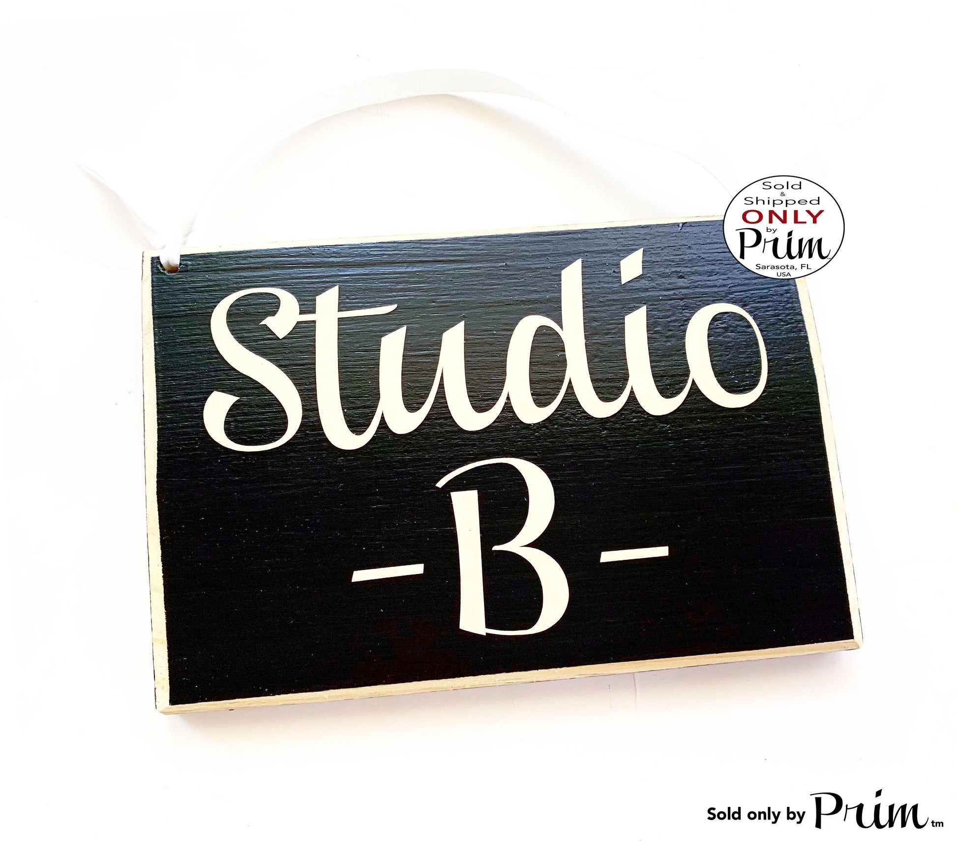 8x6 Studio Personalized Name Custom Wood Sign Spa Salon Massage Artist Welcome Office Eyebrow Hair Relaxation Meditation Brow Waiting Room