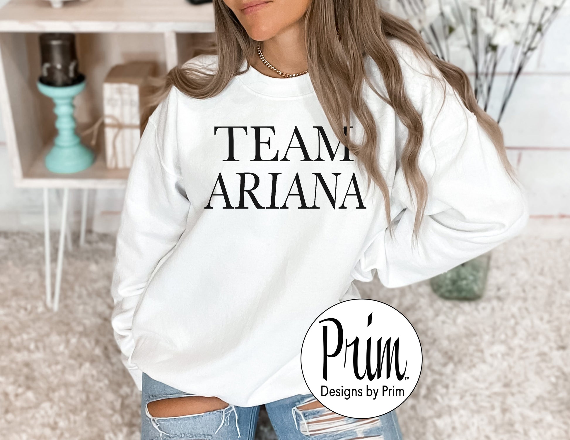 Designs by Prim Team Ariana Soft Unisex Sweatshirt | Madix Vanderpump Rules Raquel Tom Scandal Support Ariana Bravo Lover Sweater