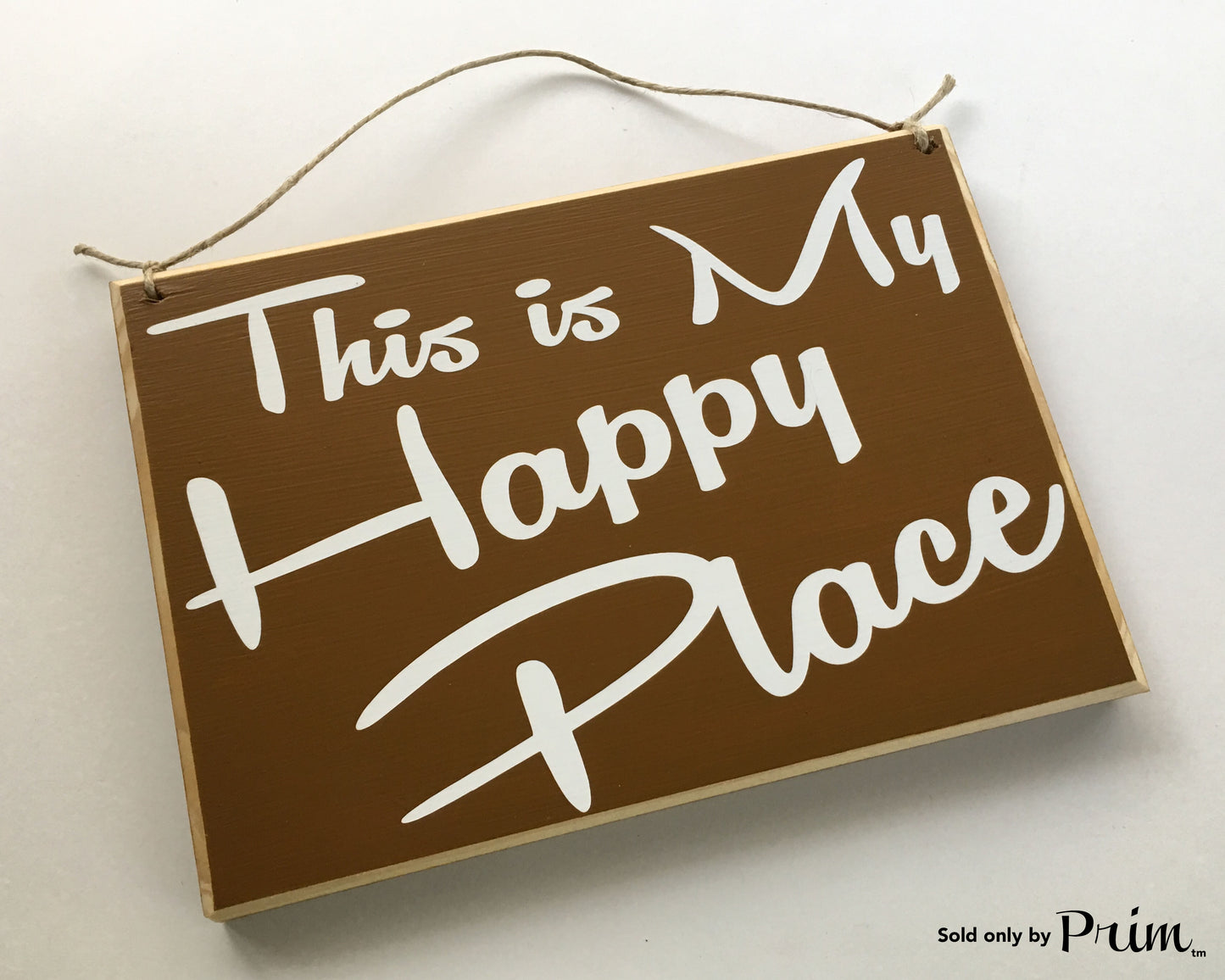 10x8 This is my Happy Place Custom Wood Sign Happiness Home Sweet Home Plaque