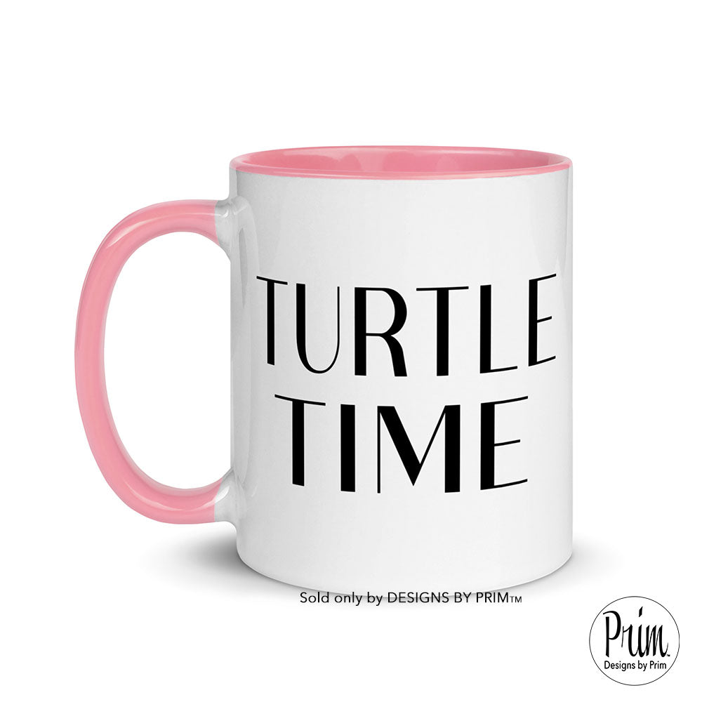 Designs by Prim Turtle Time 11 Ounce Ceramic Mug | Ramona RHONY Bravo Real Housewives Franchise Coffee Tea Cup