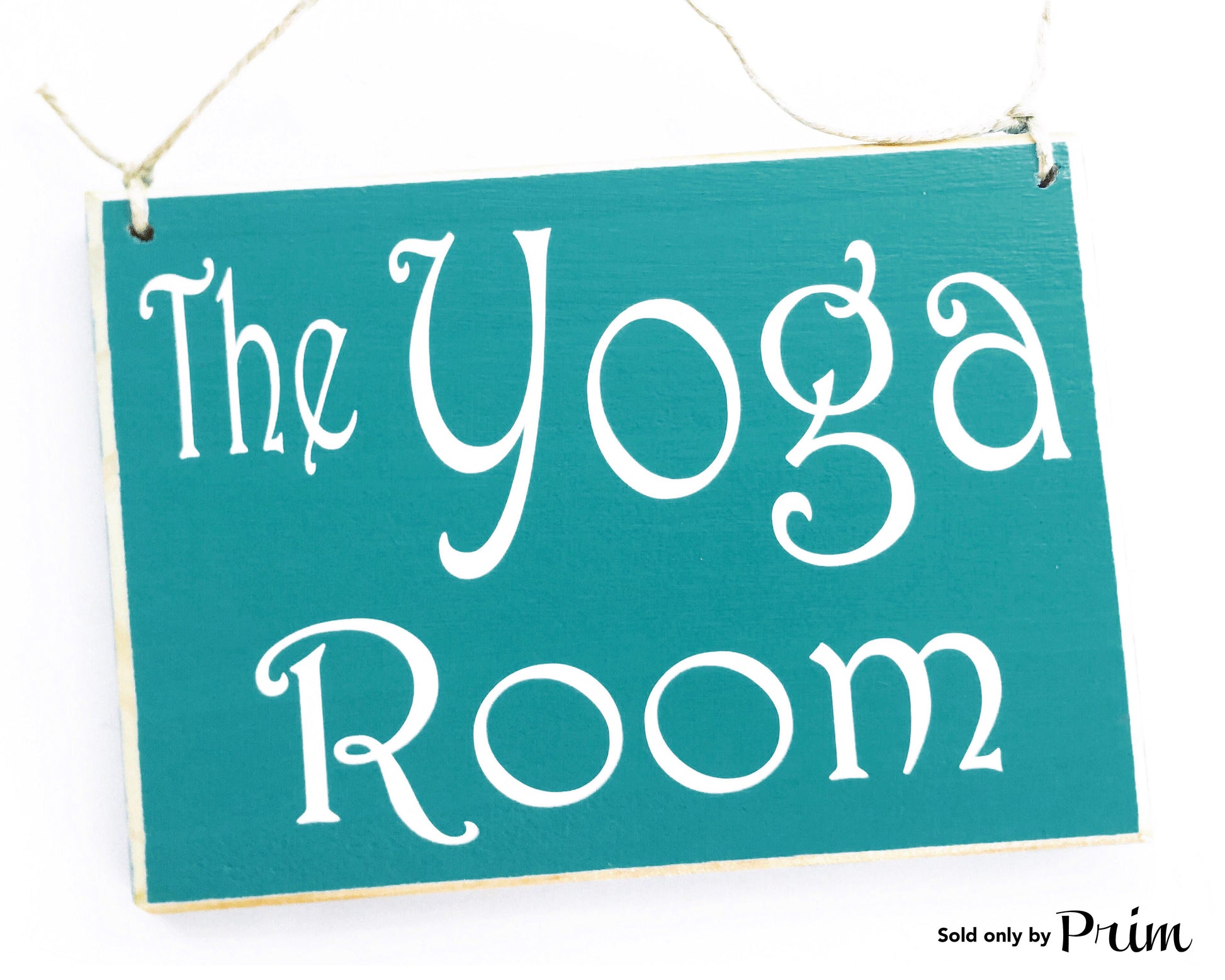 The Yoga Room 8x6 Custom Wood Sign Namaste Relax Meditation Zen Class Spa Business In Progress Plaque