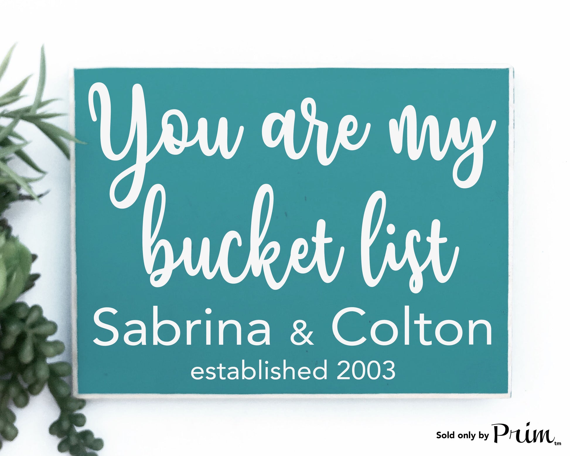 You Are My Bucket List Custom Wood Sign Wedding Anniversary Valentines Day Gift You Are My Soulmate Be Mine I Love You More Us Plaque